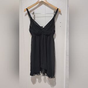 Vintage 2000s Does 50s 60s Mini Slip Dress Sz S